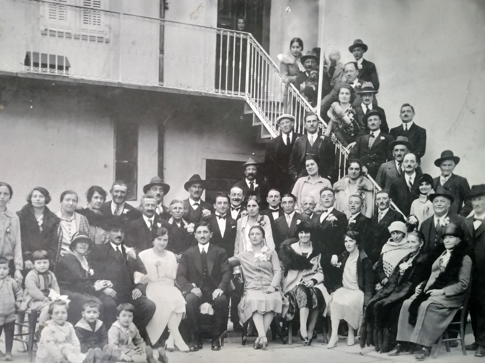 Famille Antoine VASSALLO - mariage en 1929